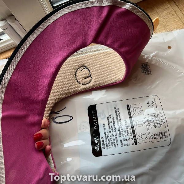Чехол-сидение на унитаз с вышивкой Puppy Toilet seat cover AND 01 Р Розовый 33780 фото