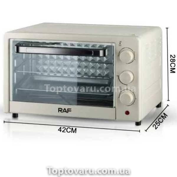 Мини-печь электрическая настольная RAF R5305 7л 800Вт Белая 13058 фото