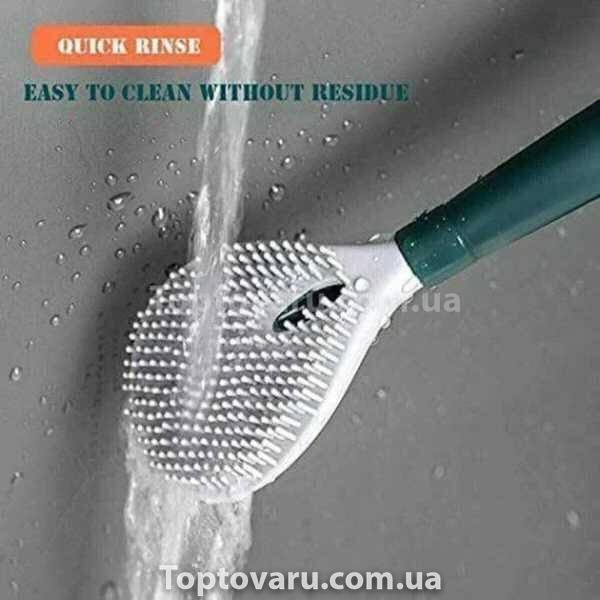 Йоршик для унітазу Toilet Brush (силіконовий без дозатора для миючого) 14332 фото