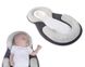 Подушка для новонароджених Baby Sleep Positioner Сіра 2046 фото 3