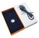 Спиральная сенсорная электрическая USB зажигалка Lighter Голубая (ART 018-2) 3104 фото 4