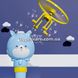 Дитячий літаючий генератор мильних бульбашок Summer Toy Блакитний 7186 фото 2