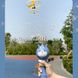 Дитячий літаючий генератор мильних бульбашок Summer Toy Блакитний 7186 фото 3