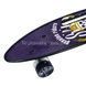 Пенні борд зі світними колесами PU Penny Board Street King Череп 27416 фото 3