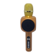 Караоке-микрофон L19 золотой с чехлом 188 фото 2