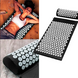 Акупунктурний масажний килимок Acupressure Mat Bed or of Nails Чорний 4800 фото 1