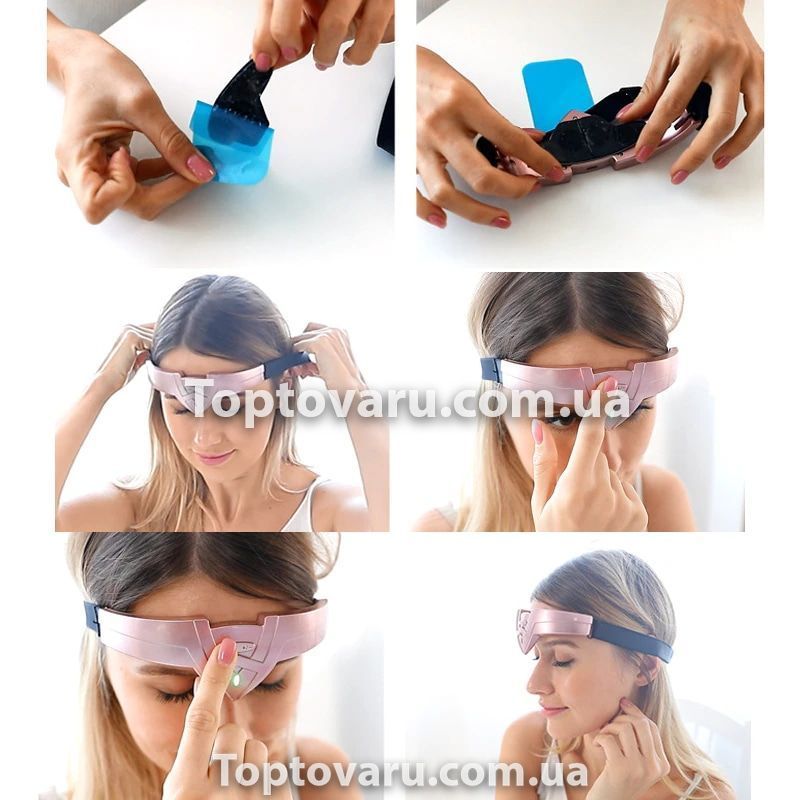 Портативный электрический массажер для головы head massager 6702 фото