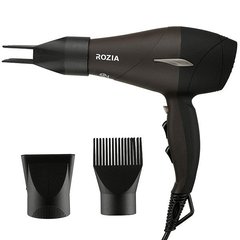 Фен для волосся професійний Rozia HC-8507 2000 Вт Чорний 8085 фото