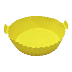 Форма силиконовая для воздушной фритюрницы Food Grade Silica Желтая 12798 фото