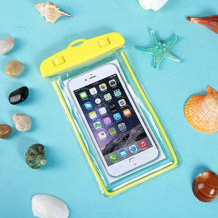 Водонепроникний чохол для телефону Phone Holder for Water Parks Swim Жовтий 8623 фото