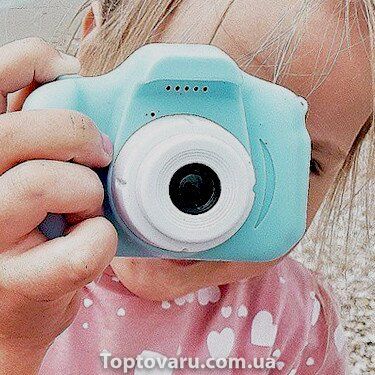 Детский фотоаппарат KVR-001 Блакитний 1617 фото