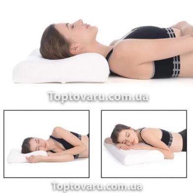 Ортопедична подушка для сну гіпоалергенна Golden House 7704 фото