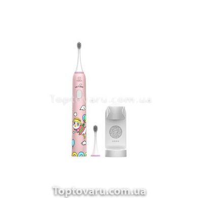 Звуковая зубная щетка Medica+ KidsBrush 7.0 (Япония) Розовая 50994 18409 фото