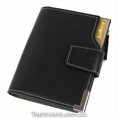 Клатч чоловічий гаманець портмоне Baellerry D1282 Чорний 6021 фото