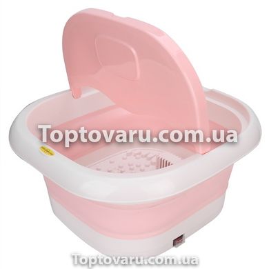 Гидромассажная ванна для ног JH-8128A 400W Розовая 6713 фото