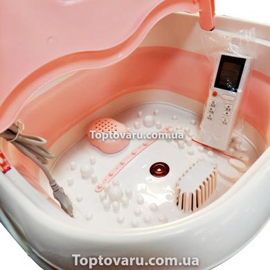 Гидромассажная ванна для ног JH-8128A 400W Розовая 6713 фото