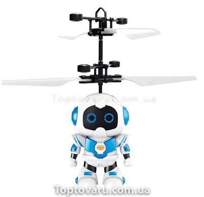 Игрушка летающая Робот Голубой (вертолет) 12150 фото