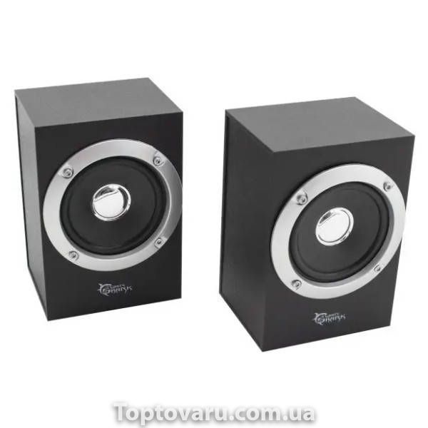 Колонки компьютерные 6Вт USB JT-099 Черные 36909 фото