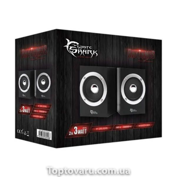 Колонки компьютерные 6Вт USB JT-099 Черные 36909 фото
