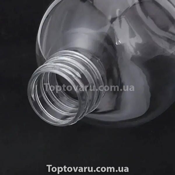 Бутылка для питьевой воды с фильтром 550мл BOTTLE Прозрачная с красной крышкой 33096 фото