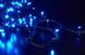 Xmas Нитка 200 LED СИНІЙ (чорний дріт, 15 метрів) 1434 фото 2
