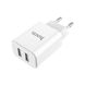 Адаптер Hoco Usb Charger Double Micro Cable C 59A 6287 фото 1