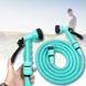 Шланг поливочный растягивающийся 15м с насадкой для полива EXPANDABLE GARDEN HOSE K-50FT Бирюзовый 25239 фото 1