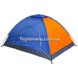 Палатка туристическая на 3 персоны размер 200х150см Синяя 8730 фото 2