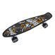 Пенни борд со светящимися колесами PU Penny Board Independent Черный 27417 фото 2