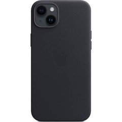 Чохол для смартфона Leather AAA Full Magsafe IC для iPhone 14 Black 18873 фото