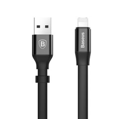Кабель Baseus Two-in-one Portable Cable（Android/iOS）Black CALMBJ-01-00001 фото