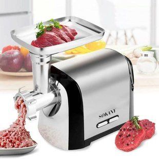 Мясорубка профессиональная электрическая 2500Вт Sokany SK-088 24593 фото