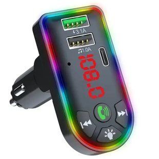 FM модулятор автомобільний Bluetooth F7 11778 фото