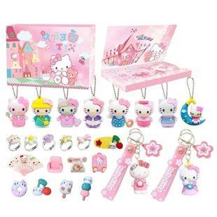 Адвент-календарь Hello Kitty 24 ячейки GL 61 Разноцветный 29845 фото