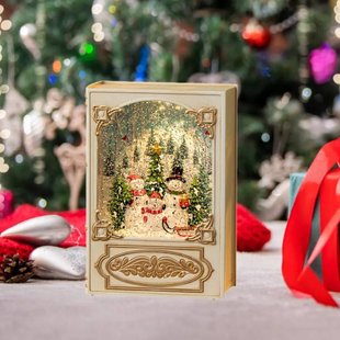 Новорічний нічник XMAS WDL 24023B Білий 21001 фото