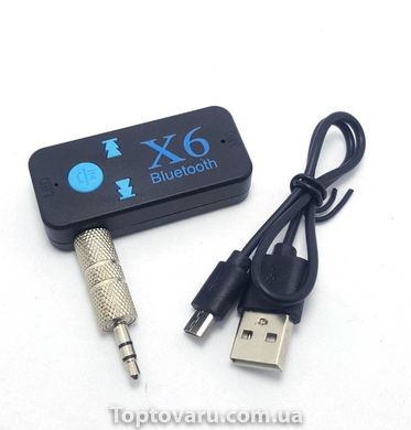 Бездротовий адаптер Bluetooth-приймач X6 1326 фото