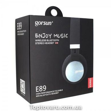 Бездротові Bluetooth Стерео навушники Gorsun GS-E89 Червоні 2365 фото