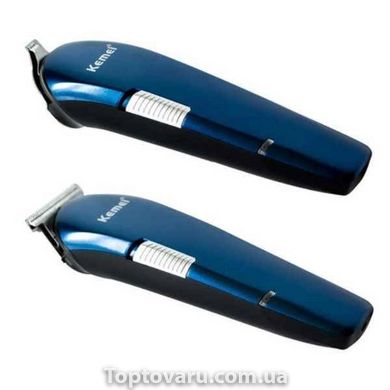 Машинка для стрижки волос Kemei LFJ KM550 Синяя 13310 фото