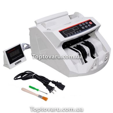 Машинка для рахунку грошей c детектором UV Bill Counter 2089/7089 Біла 6174 фото