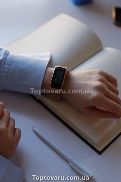 Смарт-годинник жіночий Smart Mioband PRO Gold 14859 фото