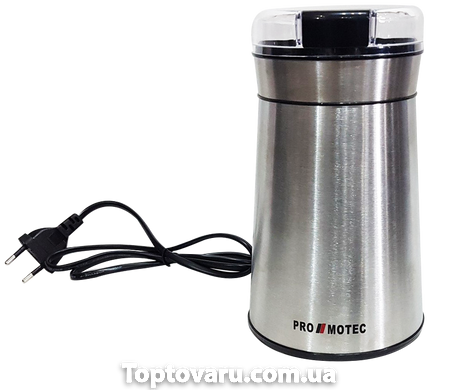 Кофемолка Promotec PM-599 измельчитель 280W Серая 2145 фото