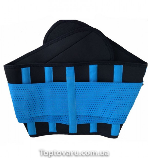 Пояс для схуднення Hot Shapers Belt Power Чорний з синім р-р L 3156 фото