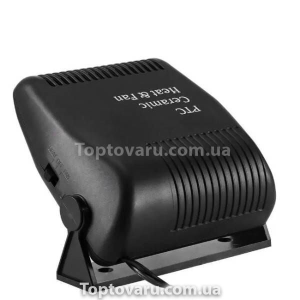Обогреватель салона дуйка автомобильная 150W CAR FAN CF-701 Черная 21911 фото