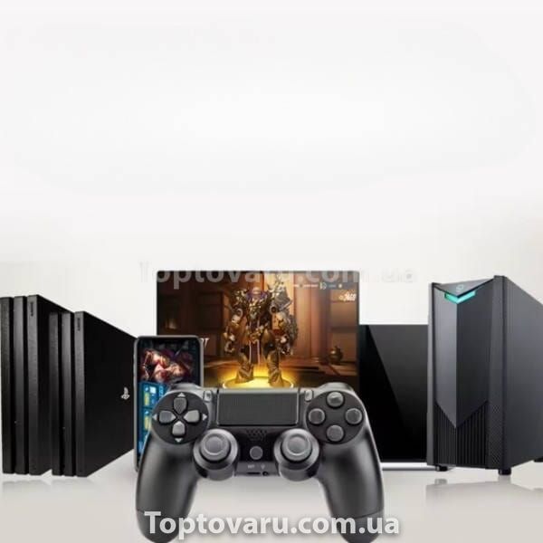 Бездротовий bluetooth джойстик DOUBLESHOCK 4 Wireless Controller Чорний 1515 фото