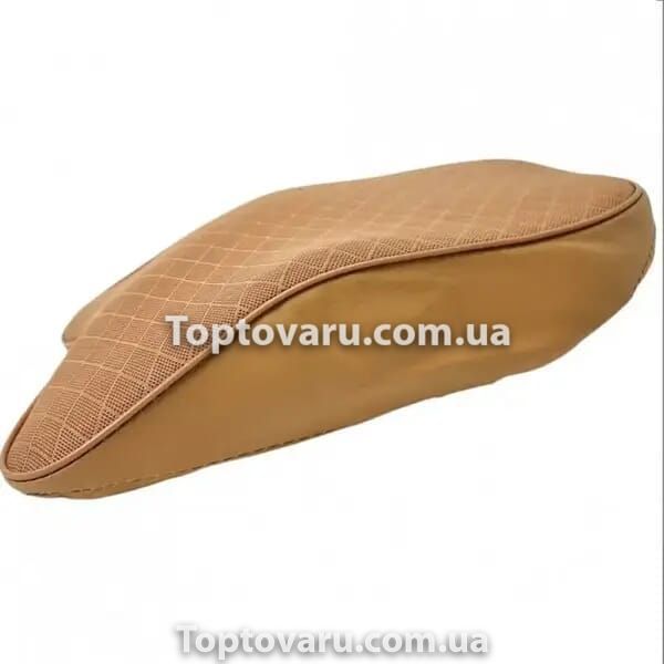 Автомобильная подушка для шеи Car Neck Pillow Бежевая 8352 фото