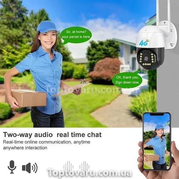 Камера видеонаблюдения Smart Net Camera V380 4G Без солнечной панели 11553 фото