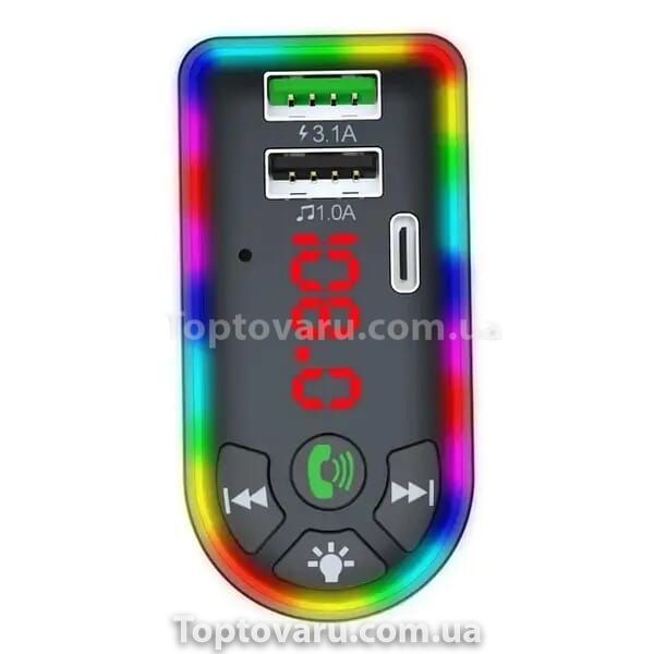 FM модулятор автомобільний Bluetooth F7 11778 фото
