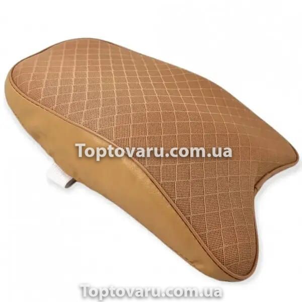 Автомобильная подушка для шеи Car Neck Pillow Бежевая 8352 фото