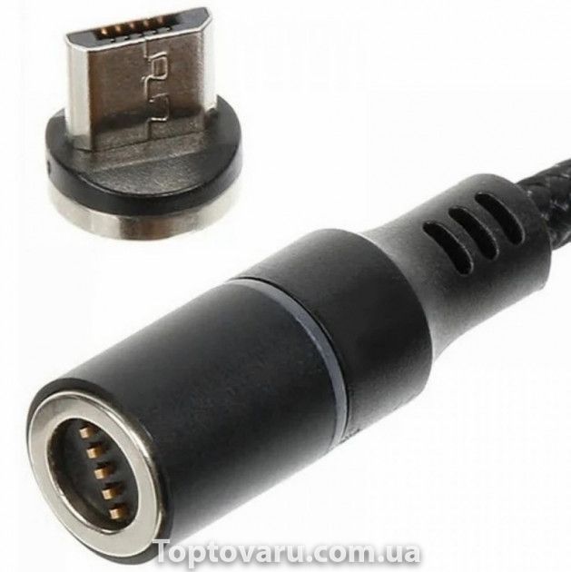 Кабель Hoco UD07 2.4A microUSB 1м Черный 3964 фото