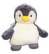 Игрушка-подушка Пингвин с пледом 3 в 1 Серый 2773 фото 2